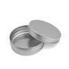 ezqnirk 5PCS Round Aluminum Box Tin Cans Screw Top Lid Lip Balm Candle Spice Tins Cans,10ml view 4