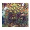 Ltt-Ydd-Ccl Oscar-Claude Monet Girls in the Garden Canvas Paintings Art Reproduction Canvas Wall Art Canvas Pictures for Living Room and Bedroom Home Decor(25x27cm-10x11inch) Unframed view 1