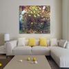 Ltt-Ydd-Ccl Oscar-Claude Monet Girls in the Garden Canvas Paintings Art Reproduction Canvas Wall Art Canvas Pictures for Living Room and Bedroom Home Decor(25x27cm-10x11inch) Unframed view 2