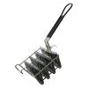 Fry Strainer Oil Skimmer Taco Shell Fryer Basket Holds 4 Shells Deep Fryer Taco Holders Basket with Grip Handle Taco Holder Stand Kitchen Fried Filter view 3