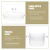 ERINGOGO 2pcs Saucepan with Lid, 1900ML Cooking Pot Clear Simmer Resistant Handles, Stovetop Soup Borosilicate Cookware, Dishwasher Safe 64oz 2pcs view 4