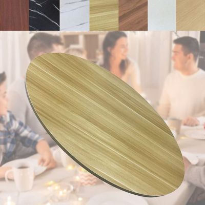 60/70/80cm Lazy Susan Turntable, Wood Dining Table Turntable, Rotating Serving Tray, Round Table Service Tray, Tabletop Organizer, 360 Rotating Board, Easy To Share Food (Color : E, Size : 60cm-24i
