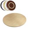 70/80/90cm Wooden Swivel Tray For Dining Table, Rotating Round Lazy Susan Turntable, Tabletop Serving Tray, Rotating Plate, Smooth Rotation, Hotel Tabletop Service Plate (Color : B, Size : 70cm-28in view 1