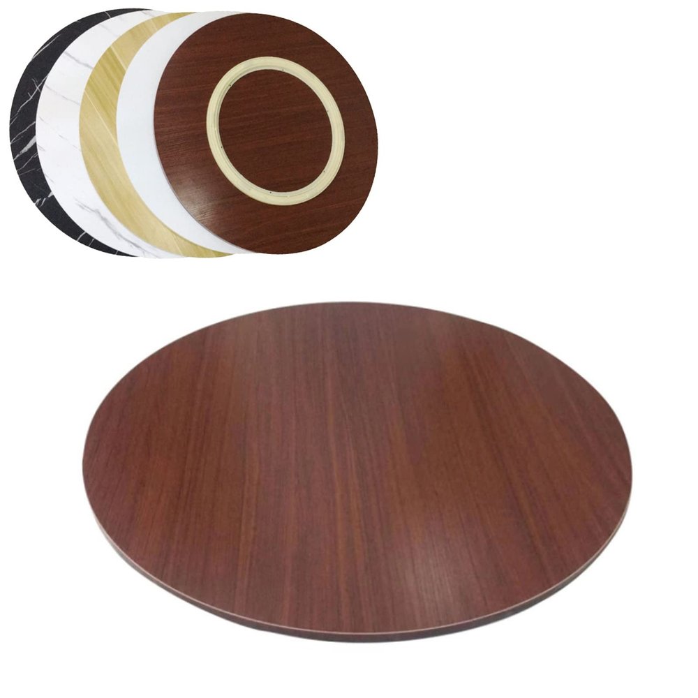 70/80/90cm Wooden Swivel Tray For Dining Table, Rotating Round Lazy Susan Turntable, Tabletop Serving Tray, Rotating Plate, Smooth Rotation, Hotel Tabletop Service Plate (Color : A, Size : 70cm-28in