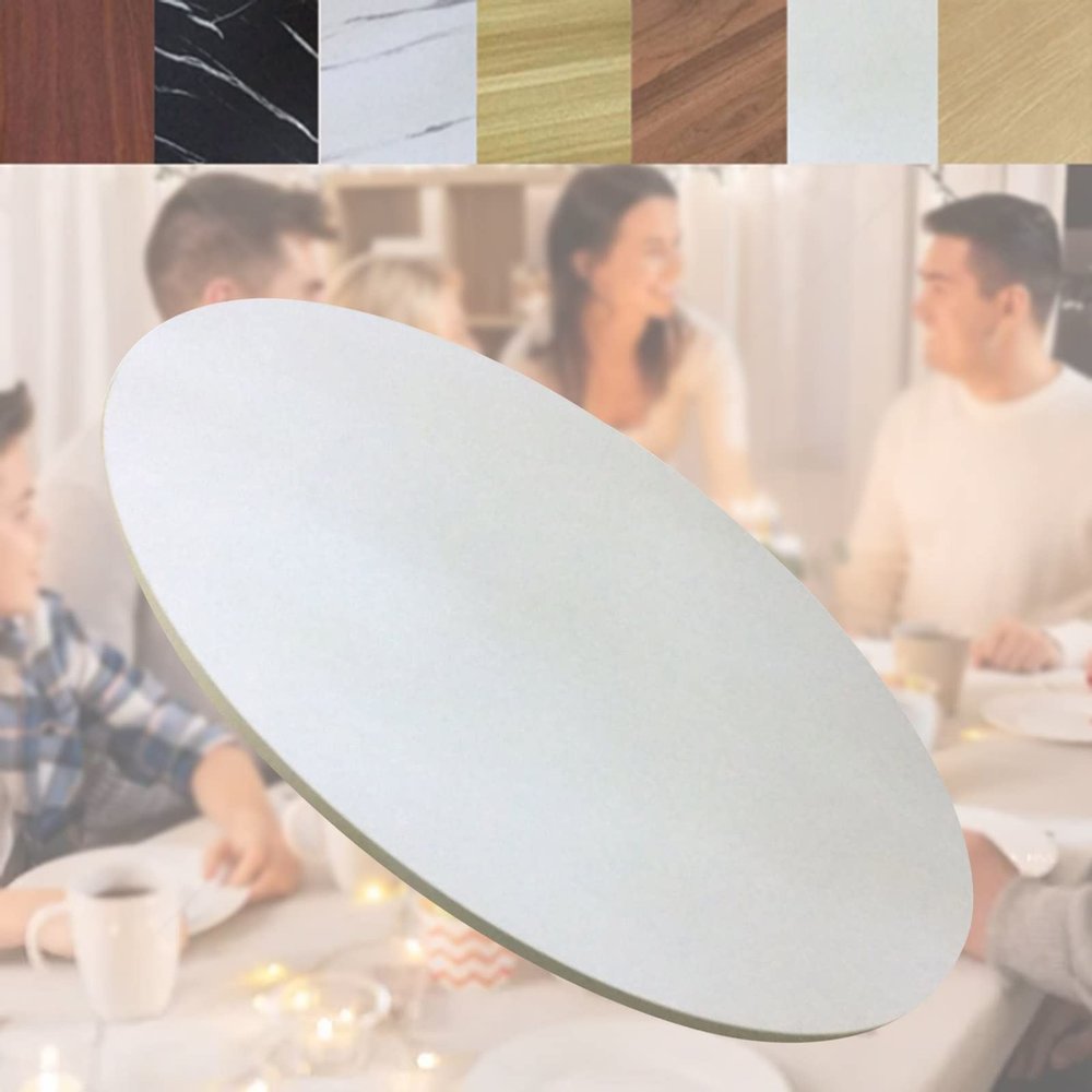 60/70/80cm Lazy Susan Turntable, Wood Dining Table Turntable, Rotating Serving Tray, Round Table Service Tray, Tabletop Organizer, 360 Rotating Board, Easy To Share Food (Color : C, Size : 70cm-28i