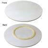 60/70/80cm Lazy Susan Turntable, Wood Dining Table Turntable, Rotating Serving Tray, Round Table Service Tray, Tabletop Organizer, 360 Rotating Board, Easy To Share Food (Color : C, Size : 70cm-28i view 3
