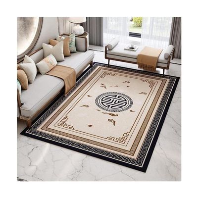 VNABO Retro Heated Floor Mats Carbon Crystal Heated Area Rug with Remote Control Energy Saving Heated Carpet Heater Electric Mat