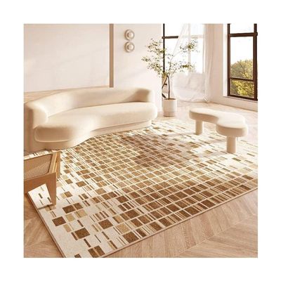 VNABO Energy Saving Heated Area Rug Carbon Crystal Electric Heated Floor Large Size Heated Carpet Easy to Clean Heater Electric Mat