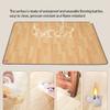 VNABO Simple Heated Floor Mats Living Room Heated Area Rug Adjustable Heater Electric Mat Carbon Crystal Electric Heated Floor view 3
