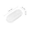 Zerodeko 100pcs Transparent Food Containers Multi-function Dessert Boxes for Cake Sandwich and Snack Packing Lightweight and Portable Storage view 2
