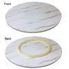 70/80/90cm Wooden Swivel Tray For Dining Table, Rotating Round Lazy Susan Turntable, Tabletop Serving Tray, Rotating Plate, Smooth Rotation, Hotel Tabletop Service Plate (Color : G, Size : 70cm-28in view 3