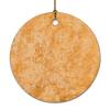 Burritos Tortilla Snack Food Christmas Ornament Round Ceramic Ornaments for Christmas Tree Hanging Decoration Holiday Keepsake Xmas Gift for Kids Couples Friends view 3