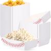 Crtiin 200 Pieces 2lb Baseball Party Supplies Paper Food Trays Nacho Food Tray Birthday Disposable Boats Serving Trays Snack Candy Holder Trays for Baseball Party Decorations view 1