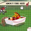 Crtiin 200 Pieces 2lb Baseball Party Supplies Paper Food Trays Nacho Food Tray Birthday Disposable Boats Serving Trays Snack Candy Holder Trays for Baseball Party Decorations view 3