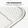 UPKOCH 2pcs Stainless Steel Storage Basket Tableware Drain Holder for Fruits Vegetables Kitchen Tool Efficient Drainage Design Easy to Clean Organizer for Everyday Use view 3