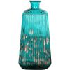 OLOTU Handmade Vase Gradient Emerald Green Flower Vases Fine and Clear Feel Comfortable Glass Straight Hydroponic The Vase view 1