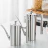 Stainless Steel 304 Oil & Vinegar Cruet,Olive Oil Dispenser Bottle, Drip Free Oil Can,Drip Free Sauce Bottle for Kitchen,Oil Container Oil Dispenser Bottle (S), 304 Stainless Steel Oil Dispenser view 3