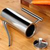 Stainless Steel 304 Oil & Vinegar Cruet,Olive Oil Dispenser Bottle, Drip Free Oil Can,Drip Free Sauce Bottle for Kitchen,Oil Container Oil Dispenser Bottle (S), 304 Stainless Steel Oil Dispenser view 4