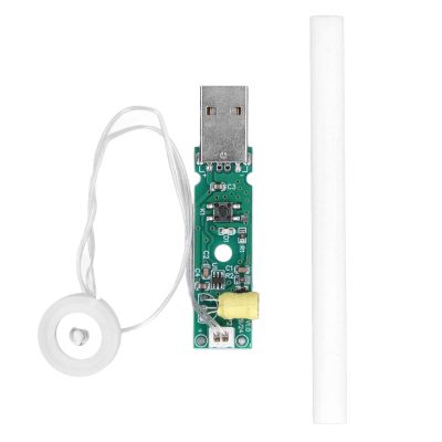 TOPINCN Atomization Disc, 5V Atomization Module with Switch Control Timing Shutdown USB Humidifier Atomization Plate Circuit Board 740 Holes 5m Microporous Atomization Disc