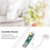 TOPINCN Atomization Disc, 5V Atomization Module with Switch Control Timing Shutdown USB Humidifier Atomization Plate Circuit Board 740 Holes 5m Microporous Atomization Disc view 2