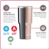 kobalo Musical Instrument Tumbler Cello Double Bass Drinking Cup to Players Men Women Son Daughter Family Friends on Birthday Stainless Steel Tumblers 30oz with Lid view 2