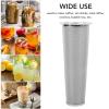 Brewer Filter for Mason Jar, 304 Stainless Steel Cold Brew Coffee Filter Heavy Duty Cone Mesh with White Rubber Circle Coffee Brew Infuser for Fruit Drink(8 * 21cm) view 4