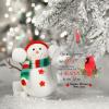 Christmas Red Bird Christmas Decorations for Tree Because Someone We Love is in Heaven Christmas Ornament 2022 Acrylic Hanging Ornaments Remembrance Sympathy Gifts view 3