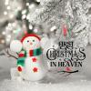 Red Bird Christmas Ornaments First Christmas in Heaven Personalized Christmas Ornaments 2022 Christmas Decorations for Tree Remembrance Sympathy Gifts Memorial Gift for Christmas view 3