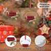 Montana Buffalo Plaid Christmas Ornaments Welcome Home Christmas Bell America State Personalized Christmas Ornaments 2022 Ornaments for Christmas Trees Holiday Christmas Keepsake New Year Gifts view 2