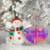 New York Skyline Christmas Ornaments America Cityscape Personalized Christmas Ornaments 2022 Rainbow City Silhouette Christmas Decorations for Tree Country City Souvenir Christmas Keepsake Gifts view 2