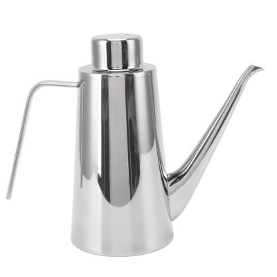 850ml Oil and Vinegar Dispenser Set, Oil Cruet, Olive Oil Drizzler, Stainless Steel Non Drip Olive Oil Dispenser Bottle, Vinegar Cruet Pourer and Drizzler for Kitchen