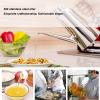 850ml Oil and Vinegar Dispenser Set, Oil Cruet, Olive Oil Drizzler, Stainless Steel Non Drip Olive Oil Dispenser Bottle, Vinegar Cruet Pourer and Drizzler for Kitchen view 3