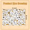 200pcs Deli Paper Sheets 10" x 14", Premium Food Basket Liners, Grease Resistant Wax Paper Sheets for Food, Sandwich Wrapping Paper for Home, Picnic, Tray, Wrap, Burger and Burrito view 2
