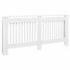 GOLINPEILO White Radiator Cover MDF Heating Radiator Cabinet Living Room Furniture Decor, 67.7" x 7.5" x 32.1", Vertical Design view 3