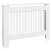 GOLINPEILO MDF Radiator Cover Heater Cover Cabinet Shelf Household Appliance Heating Accessories Home Improvement Furniture Heat Sink White, 44.1" x 7.5" x 32.1", Vertical Design view 3