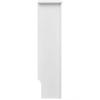 GOLINPEILO White Radiator Cover MDF Heating Radiator Cabinet Living Room Furniture Decor, 44.1" x 7.5" x 32.1", Vertical Design view 4