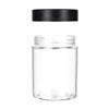 18OZ Glass Jars with Black CAPS - 28 Grams - 48 Count view 2