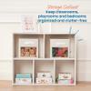 ECR4Kids Streamline 5-Compartment Storage Cabinet, 30in, Classroom Furniture, White Wash view 4