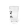 Beer Glass Pint 16oz Humorous Crossbow Sunrise Deer Catcher Enthusiast Novelty Mountain Forest Seeker Travel Dad 16oz view 3