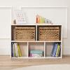 ECR4Kids Streamline 5-Compartment Storage Cabinet, 24in, Classroom Furniture, White Wash view 2
