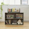 ECR4Kids Streamline 5-Compartment Storage Cabinet, 24in, Classroom Furniture, Grey Wash view 2