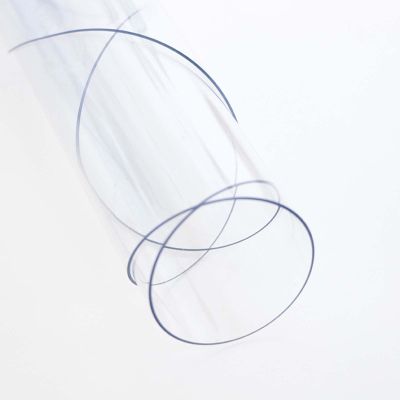YSUEFIJO Round Vinyl Plastic Tablecloth 28in, Clear Table Protecto, 2mm Thick Clear Table Cover Protector, Waterproof and Oil-Proof Table Cloths, Table Cover for Outdoor and Indoor Use