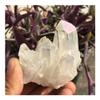 WGPHD Health & Household Rare Beautiful White Flame Aura Quartz Crystal Cluster Specimen view 3