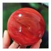 WGPHD Health & Household Quality Magic Red Melting Quartz Crystal Balls Sphere Healing Energy Chakra Ornaments for Home Decoration view 1