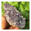 WGPHD Health & Household Natural Crystal Cluster Stone Electroplated Amethyst Crystal Gifts Ornament Art 120-130g view 3