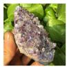 WGPHD Health & Household Natural Crystal Cluster Stone Electroplated Amethyst Crystal Gifts Ornament Art 120-130g view 4