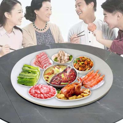 50/60/70cm Wood Dining Table Turntable, 360-Degree Swivel Serving Plate, Rotating Serving Tray, Wooden Swivel Serving Display For Dining Table, Smooth Rotation (Color : C, Size : 70cm-28in)