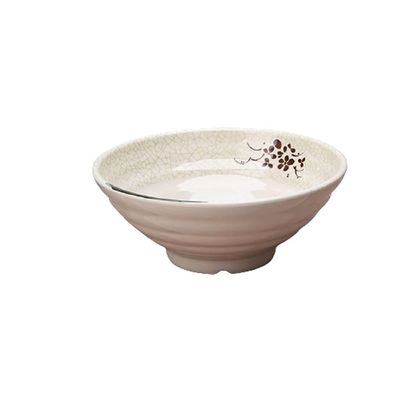 YUHINN Serving Bowl Imitation Porcelain Bowls Home Kitchen Bowls JapaneseRamen Soup Bowls Cereal Bowls Multiple Colors 20.2X9X8.2CM for Pasta Salad Ice Cream (Color : Green Lotus)