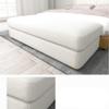 BNNP Entrance Bench Bedroom Bed End Stool Bench Fabric Sofa Foot Stool Simple Household Change Shoe Stool Suitable for Living Room, Bedroom view 4