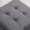 Entrance Bench Storage Sofa Stool Square Storage Stool Fabric Bed End Storage Stool Clothing Store Fitting Room Changing Shoe Stool Suitable for Living Room, Bedroom view 4